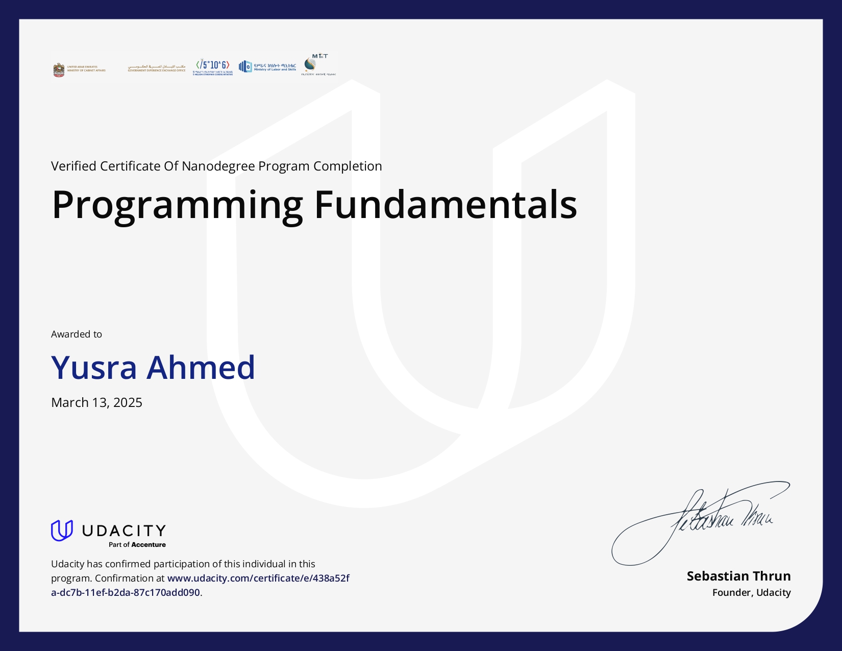 Certification image 4